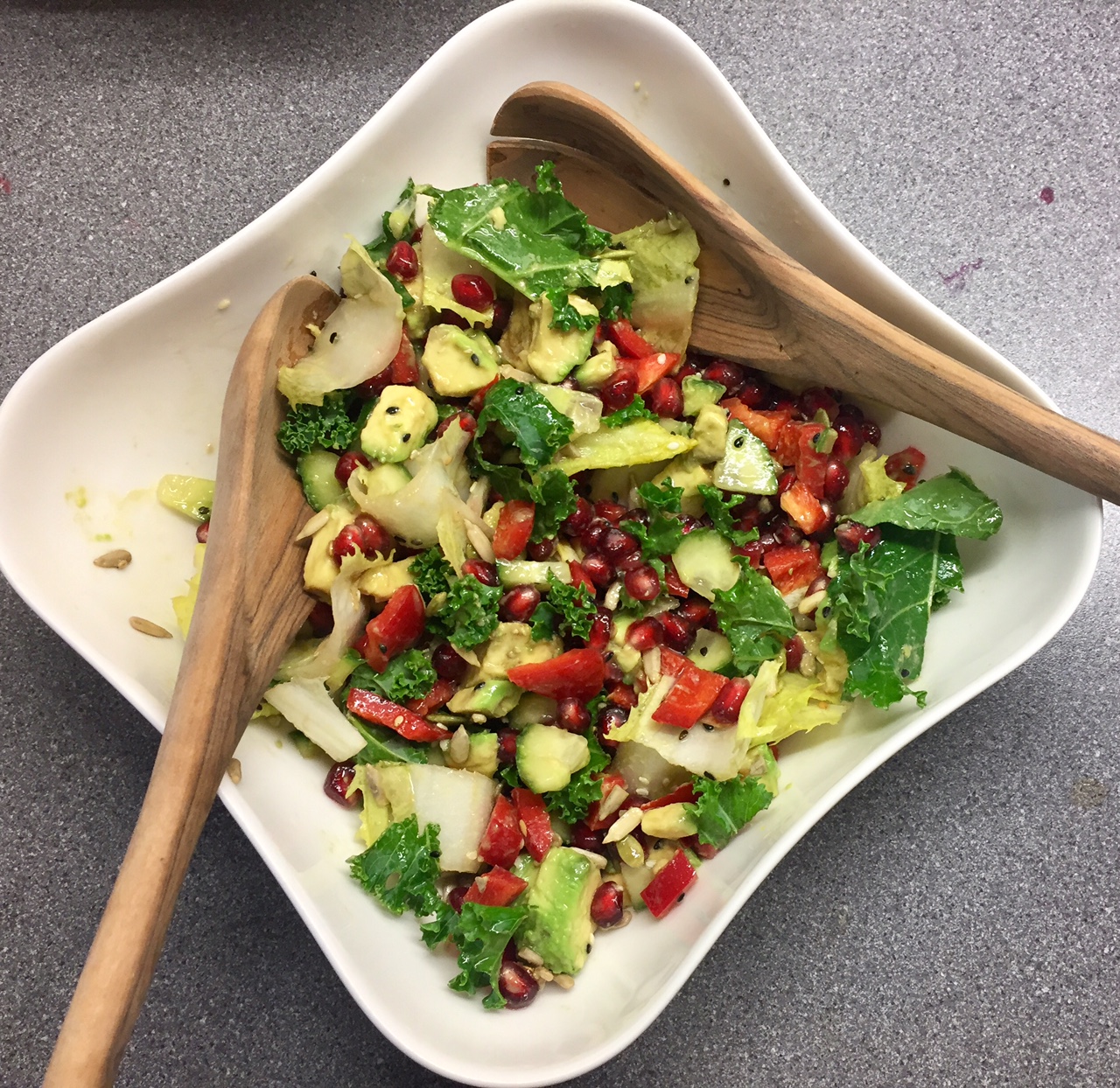 Endive ‘Chicory’ Pomegranate Salad
