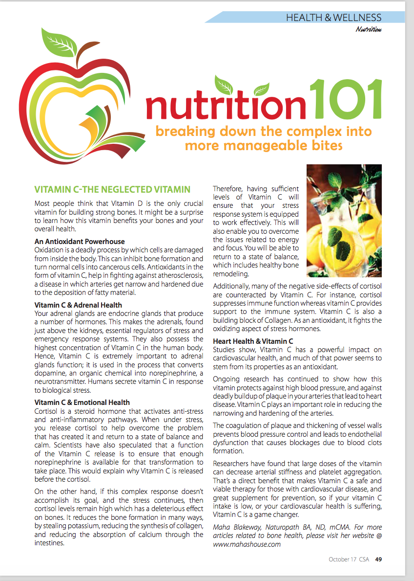 Our Article in Living In Egypt Magazine October Issue.