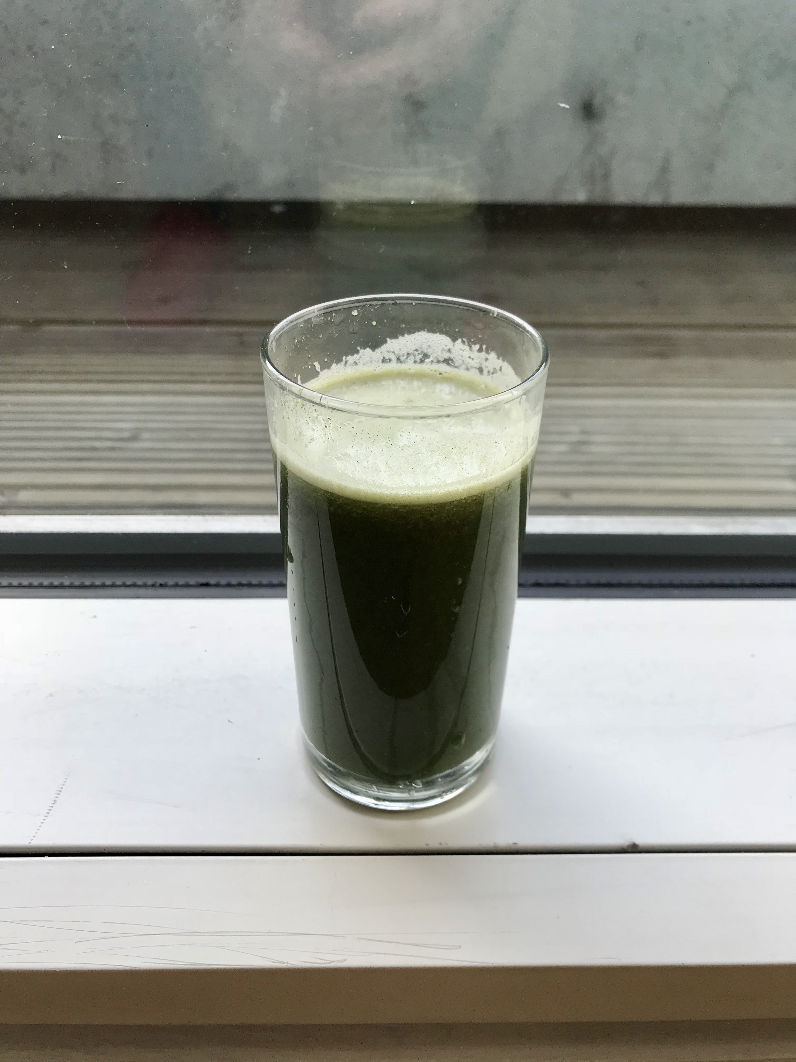 Alkaline Green Juice Lunch.