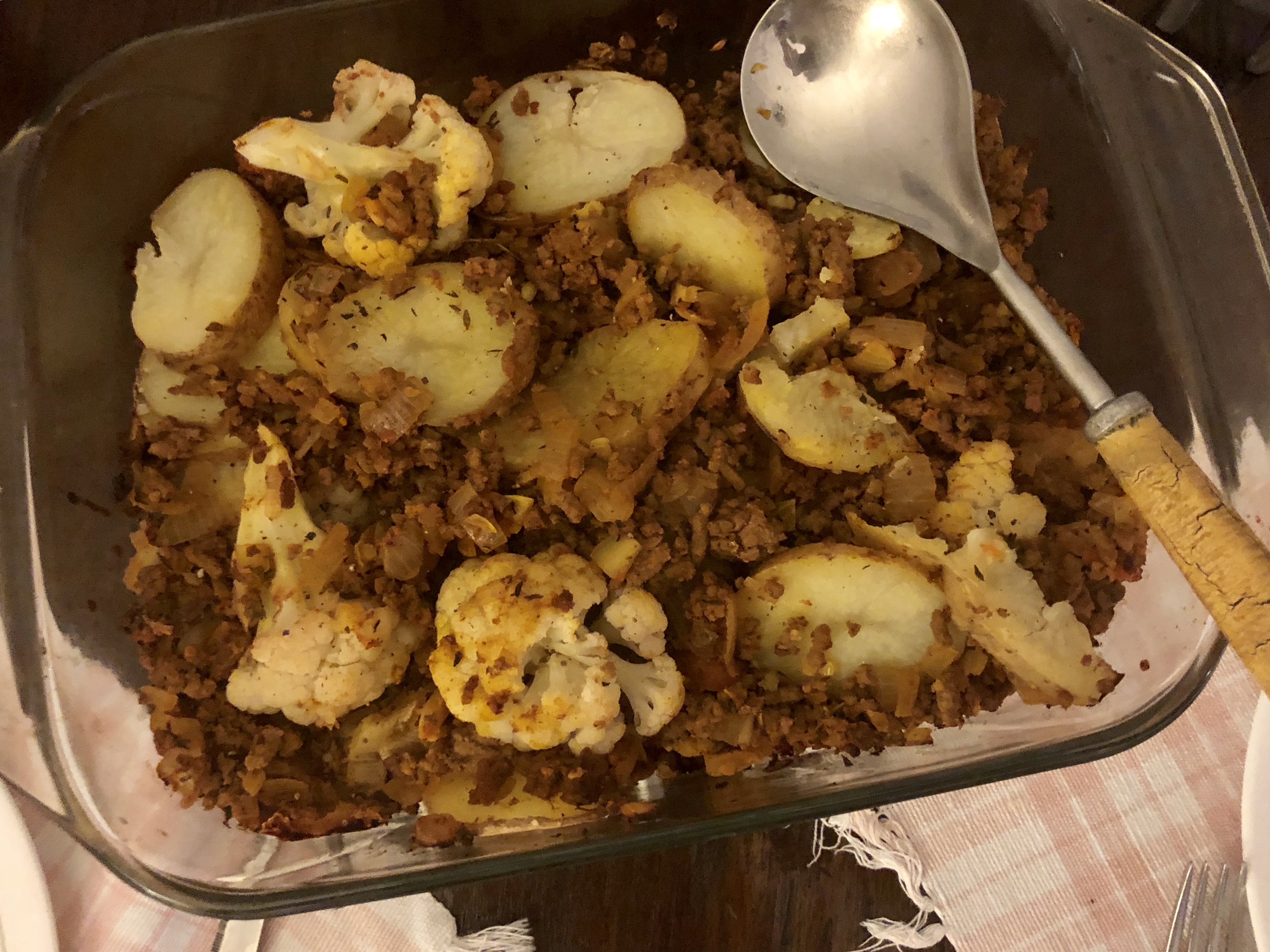 Cauliflower Potatoes Mince!